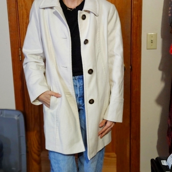 St John's Bay wool pea coat - Picture 1 of 7